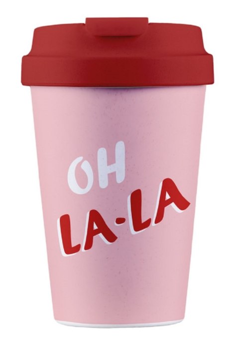 KUBEK PODRÓŻNY Z TWORZYWA PLA OH LA - LA 350 ml - CHIC-MIC CHIC-MIC (akcesoria kuchenne) KUBEK PODRÓŻNY Z TWORZYWA PLA OH LA - LA 350 ml - CHIC-MIC CHIC-MIC (akcesoria kuchenne)