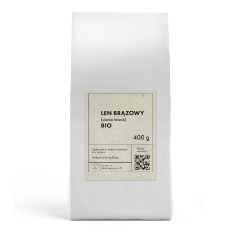 LEN BRĄZOWY (SIEMIĘ LNIANE) BIO 400 g - THE PLANET THE PLANET LEN BRĄZOWY (SIEMIĘ LNIANE) BIO 400 g - THE PLANET THE PLANET