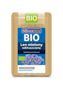 LEN MIELONY ODTŁUSZCZONY BIO 200 g - NATURAVENA NATURAVENA BIO