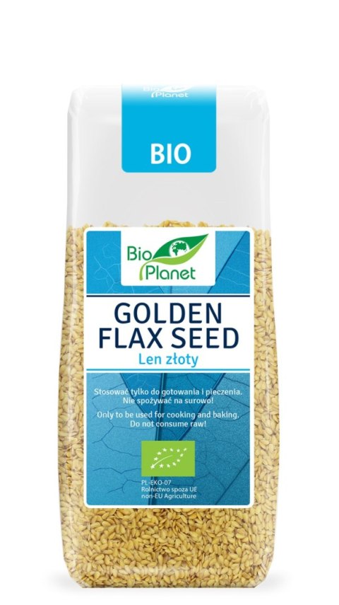 LEN ZŁOTY BIO 200 g - BIO PLANET BIO PLANET - seria NIEBIESKA (ryże, kasze, ziarna) LEN ZŁOTY BIO 200 g - BIO PLANET BIO PLANET - seria NIEBIESKA (ryże, kasze, ziarna)