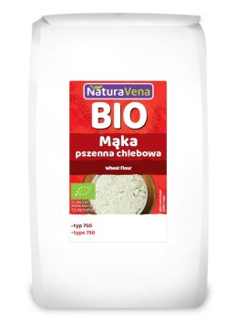 MĄKA PSZENNA CHLEBOWA TYP 750 BIO 1 kg - NATURAVENA NATURAVENA BIO