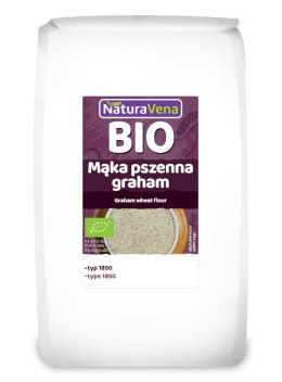 MĄKA PSZENNA GRAHAM TYP 1850 BIO 1 kg - NATURAVENA NATURAVENA BIO