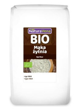 MĄKA ŻYTNIA TYP 1850 BIO 1 kg - NATURAVENA NATURAVENA BIO