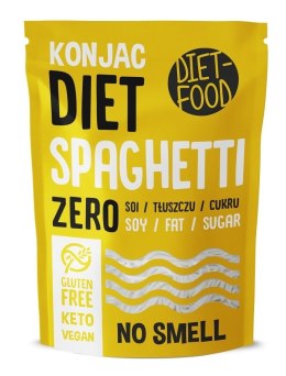 MAKARON (KONJAC) SPAGHETTI BEZGLUTENOWY 270 g (200 g) - DIET-FOOD DIET-FOOD