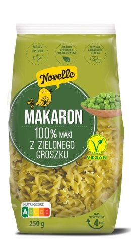 MAKARON PROTEINOWY (Z GROSZKU ZIELONEGO) ŚWIDERKI 250 g - NOVELLE NOVELLE (makarony, tortellini)