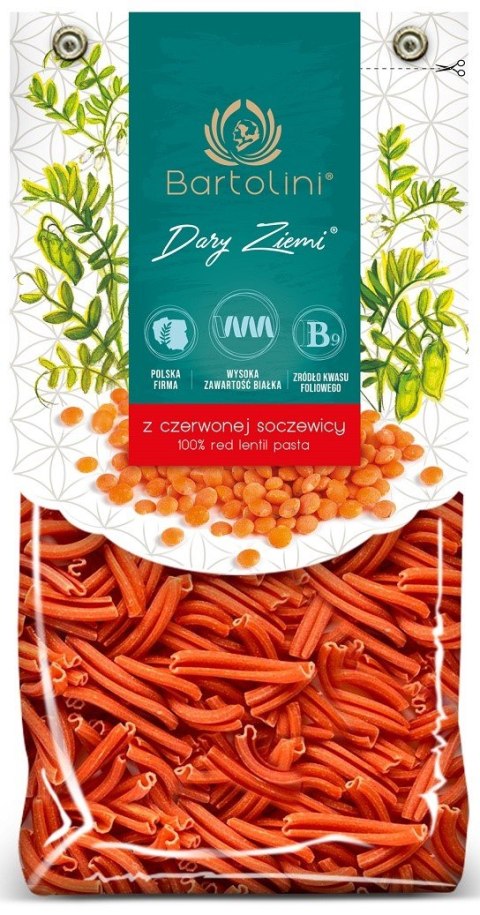 MAKARON PROTEINOWY (Z SOCZEWICY CZERWONEJ) WARKOCZ 250 g - BARTOLINI BARTOLINI (makarony) MAKARON PROTEINOWY (Z SOCZEWICY CZERWONEJ) WARKOCZ 250 g - BARTOLINI BARTOLINI (makarony)