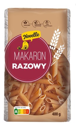 MAKARON (SEMOLINOWY RAZOWY) PENNE 400 g - NOVELLE NOVELLE (makarony, tortellini)