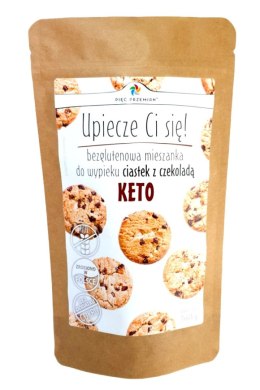 MIESZANKA DO WYPIEKU CIASTEK Z CZEKOLADĄ BEZ DODATKU CUKRÓW BEZGLUTENOWA KETO 365 g - PIĘĆ PRZEMIAN PIĘĆ PRZEMIAN (produkty spożywcze)