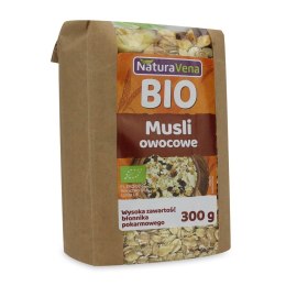 MUSLI OWOCOWE BIO 300 g - NATURAVENA NATURAVENA BIO