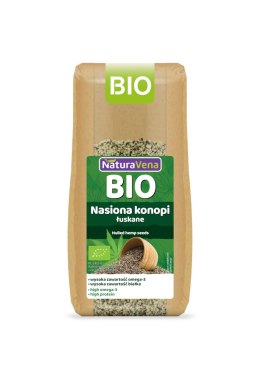 NASIONA KONOPI ŁUSKANE BIO 200 g - NATURAVENA NATURAVENA BIO