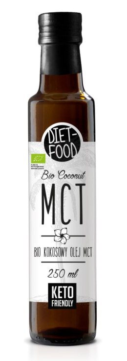 OLEJ KOKOSOWY MCT KETO BIO 250 ml - DIET-FOOD DIET-FOOD
