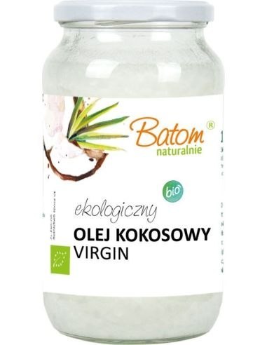 OLEJ KOKOSOWY VIRGIN BIO 1 L - BATOM BATOM (oleje, soki, sole kąpielowe) OLEJ KOKOSOWY VIRGIN BIO 1 L - BATOM BATOM (oleje, soki, sole kąpielowe)