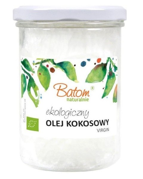 OLEJ KOKOSOWY VIRGIN BIO 500 ml - BATOM BATOM (oleje, soki, sole kąpielowe) OLEJ KOKOSOWY VIRGIN BIO 500 ml - BATOM BATOM (oleje, soki, sole kąpielowe)
