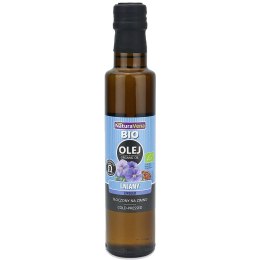 OLEJ LNIANY TŁOCZONY NA ZIMNO BIO 250 ml - NATURAVENA NATURAVENA BIO