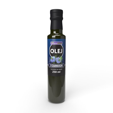 OLEJ Z CZARNUSZKI TŁOCZONY NA ZIMNO 250 ml - NATURAVENA NATURAVENA OLEJ Z CZARNUSZKI TŁOCZONY NA ZIMNO 250 ml - NATURAVENA NATURAVENA
