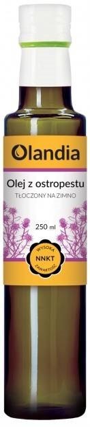 OLEJ Z OSTROPESTU PLAMISTEGO TŁOCZONY NA ZIMNO 250 ml - OLANDIA OLANDIA (oleje) OLEJ Z OSTROPESTU PLAMISTEGO TŁOCZONY NA ZIMNO 250 ml - OLANDIA OLANDIA (oleje)