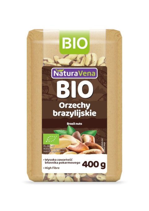 ORZECHY BRAZYLIJSKIE BIO 400 g - NATURAVENA NATURAVENA BIO ORZECHY BRAZYLIJSKIE BIO 400 g - NATURAVENA NATURAVENA BIO