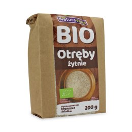 OTRĘBY ŻYTNIE BIO 200 g - NATURAVENA NATURAVENA BIO