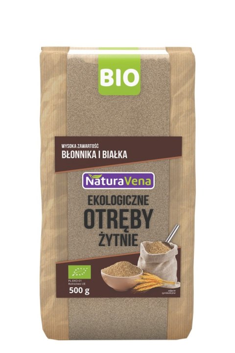 OTRĘBY ŻYTNIE BIO 500 g - NATURAVENA NATURAVENA BIO OTRĘBY ŻYTNIE BIO 500 g - NATURAVENA NATURAVENA BIO