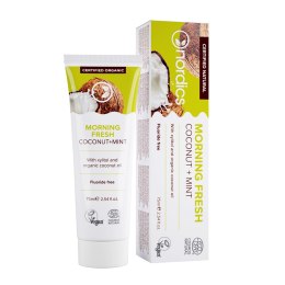 PASTA DO ZĘBÓW MORNING FRESH BEZ FLUORU ECO 75 ml - NORDICS NORDICS (pasty do zębów, szczoteczki)