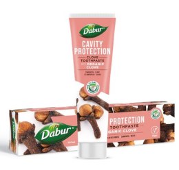 PASTA DO ZĘBÓW PRZECIWPRÓCHNICZA Z GOŹDZIKIEM BEZ FLUORU 100 ml - DABUR DABUR (pasty do zębów)