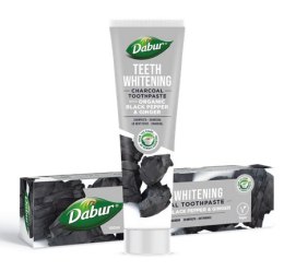 PASTA DO ZĘBÓW WYBIELAJĄCA WĘGLOWA Z PIEPRZEM I IMBIREM BEZ FLUORU 100 ml - DABUR DABUR (pasty do zębów)