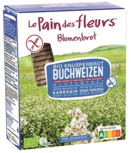PIECZYWO CHRUPKIE PROTEINOWE GRYCZANE BEZ DODATKU SOLI I CUKRU BEZGLUTENOWE BIO 150 g - LE PAIN DES FLEURS LE PAIN DES FLEURS (pieczywo chrupkie)