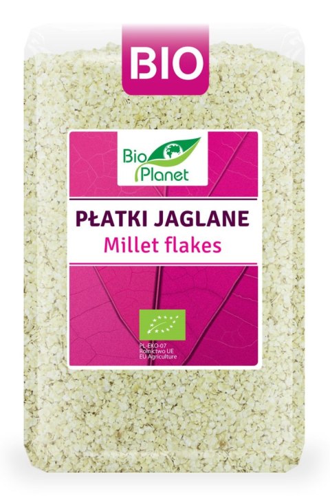 PŁATKI JAGLANE BIO 1 kg - BIO PLANET BIO PLANET - seria RÓŻOWA (płatki, otręby, musli) PŁATKI JAGLANE BIO 1 kg - BIO PLANET BIO PLANET - seria RÓŻOWA (płatki, otręby, musli)