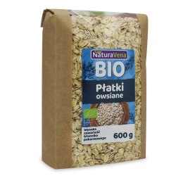 PŁATKI OWSIANE BIO 600 g - NATURAVENA NATURAVENA BIO