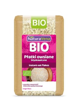 PŁATKI OWSIANE BŁYSKAWICZNE BIO 300 g - NATURAVENA NATURAVENA BIO