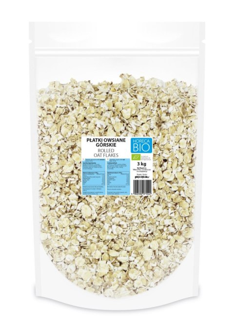 PŁATKI OWSIANE GÓRSKIE BIO 3 kg - HORECA (BIO PLANET) HORECA BIO - pozostałe PŁATKI OWSIANE GÓRSKIE BIO 3 kg - HORECA (BIO PLANET) HORECA BIO - pozostałe