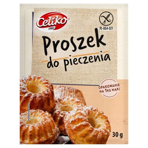PROSZEK DO PIECZENIA BEZGLUTENOWY 30 g - CELIKO CELIKO (batony, galaretki, mieszanki do wypieków) PROSZEK DO PIECZENIA BEZGLUTENOWY 30 g - CELIKO CELIKO (batony, galaretki, mieszanki do wypieków)