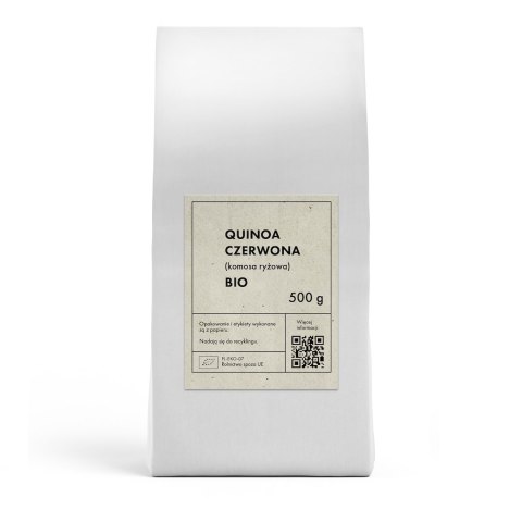 QUINOA CZERWONA (KOMOSA RYŻOWA) BIO 500 g - THE PLANET THE PLANET QUINOA CZERWONA (KOMOSA RYŻOWA) BIO 500 g - THE PLANET THE PLANET