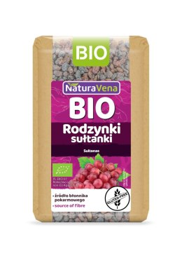 RODZYNKI SUŁTANKI BEZGLUTENOWE BIO 400 g - NATURAVENA NATURAVENA BIO