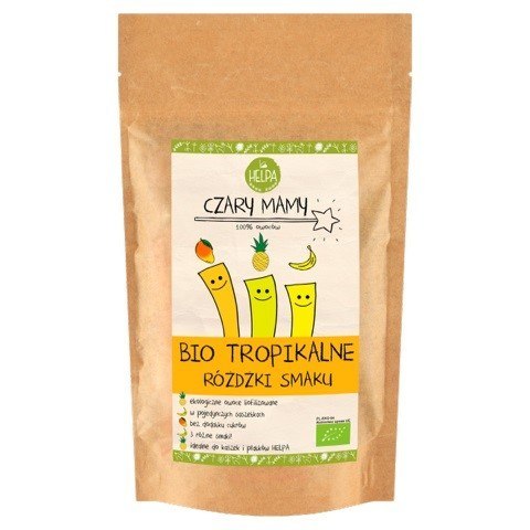 RÓŻDŻKI SMAKU TROPIKALNE (LIOFILIZOWANE OWOCE) BIO (9 x 2 g) 18 g - HELPA HELPA (kaszki) RÓŻDŻKI SMAKU TROPIKALNE (LIOFILIZOWANE OWOCE) BIO (9 x 2 g) 18 g - HELPA HELPA (kaszki)