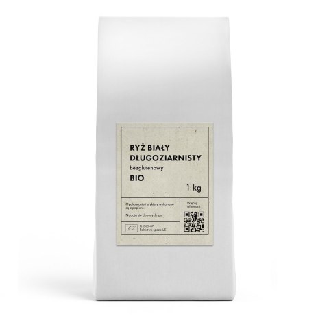 RYŻ BIAŁY DŁUGOZIARNISTY BEZGLUTENOWY BIO 1 kg - THE PLANET THE PLANET RYŻ BIAŁY DŁUGOZIARNISTY BEZGLUTENOWY BIO 1 kg - THE PLANET THE PLANET