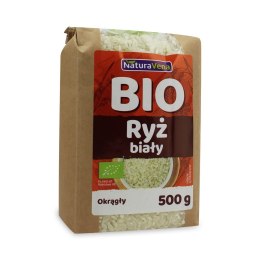 RYŻ BIAŁY OKRĄGŁY BIO 500 g - NATURAVENA NATURAVENA BIO