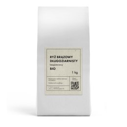 RYŻ BRĄZOWY DŁUGOZIARNISTY BEZGLUTENOWY BIO 1 kg - THE PLANET THE PLANET