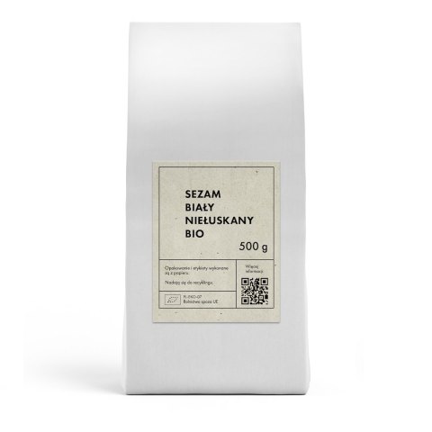 SEZAM BIAŁY NIEŁUSKANY BIO 500 g - THE PLANET THE PLANET SEZAM BIAŁY NIEŁUSKANY BIO 500 g - THE PLANET THE PLANET
