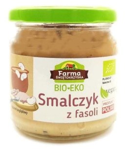 SMALCZYK WEGAŃSKI Z FASOLI BEZGLUTENOWY BIO 160 g - FARMA ŚWIĘTOKRZYSKA FARMA ŚWIĘTOKRZYSKA (przetwory)