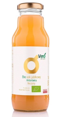 SOK JABŁKOWY ANTONÓWKA NFC BIO 300 ml - VERO VERO (soki)