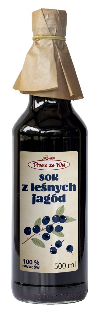 SOK JAGODOWY NFC 500 ml - PROSTO ZE WSI PROSTO ZE WSI (soki przecierowe) SOK JAGODOWY NFC 500 ml - PROSTO ZE WSI PROSTO ZE WSI (soki przecierowe)