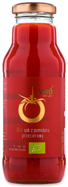 SOK POMIDOROWY PRZECIEROWY BIO 300 ml - VERO VERO (soki)