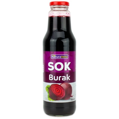 SOK Z BURAKA 750 ml - NATURAVENA NATURAVENA SOK Z BURAKA 750 ml - NATURAVENA NATURAVENA