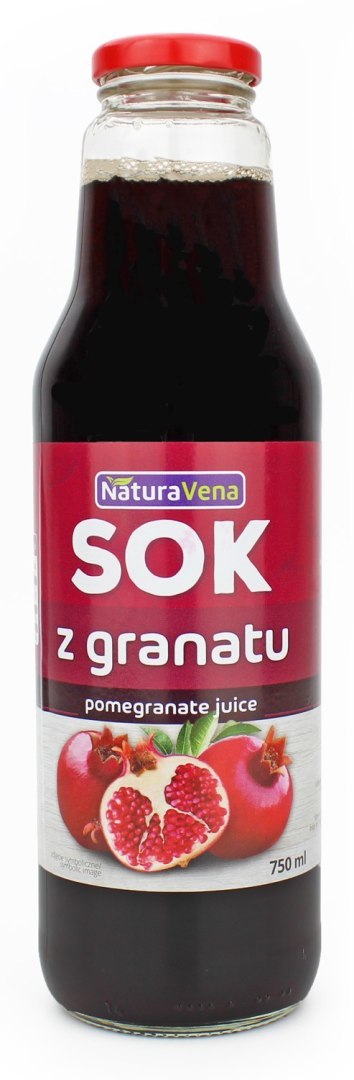 SOK Z GRANATU 100 % 750 ml - NATURAVENA NATURAVENA SOK Z GRANATU 100 % 750 ml - NATURAVENA NATURAVENA
