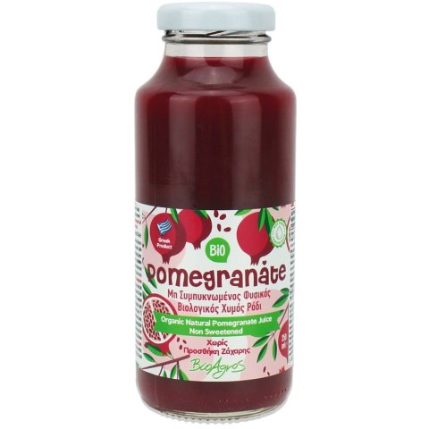 SOK Z GRANATU NFC BIO 250 ml - BIOAGROS BIOAGROS (greckie produkty spożywcze) SOK Z GRANATU NFC BIO 250 ml - BIOAGROS BIOAGROS (greckie produkty spożywcze)