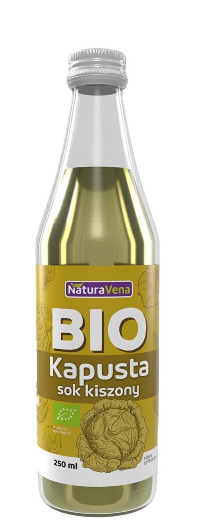 SOK Z KAPUSTY KISZONEJ BIO 250 ml - NATURAVENA NATURAVENA BIO SOK Z KAPUSTY KISZONEJ BIO 250 ml - NATURAVENA NATURAVENA BIO