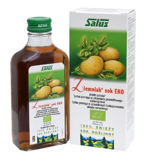 SOK Z ZIEMNIAKA BIO 200 ml - SALUS SALUS (suplementy diety) SOK Z ZIEMNIAKA BIO 200 ml - SALUS SALUS (suplementy diety)