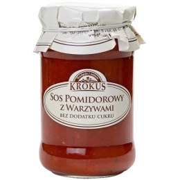 SOS POMIDOROWY Z WARZYWAMI BEZ DODATKU CUKRÓW 340 g - KROKUS KROKUS (przetwory owocowe i warzywne)