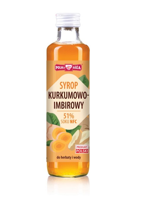 SYROP KURKUMOWO - IMBIROWY 250 ml - POLSKA RÓŻA POLSKA RÓŻA (soki owocowe, syropy, shoty) SYROP KURKUMOWO - IMBIROWY 250 ml - POLSKA RÓŻA POLSKA RÓŻA (soki owocowe, syropy, shoty)